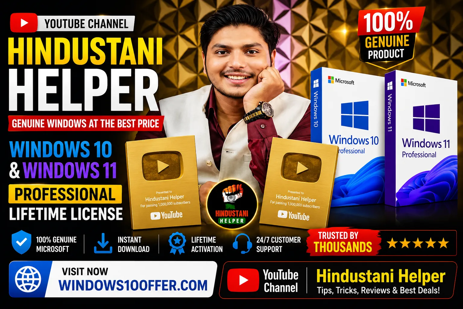 Hindustani Helper with Windows10offer.com