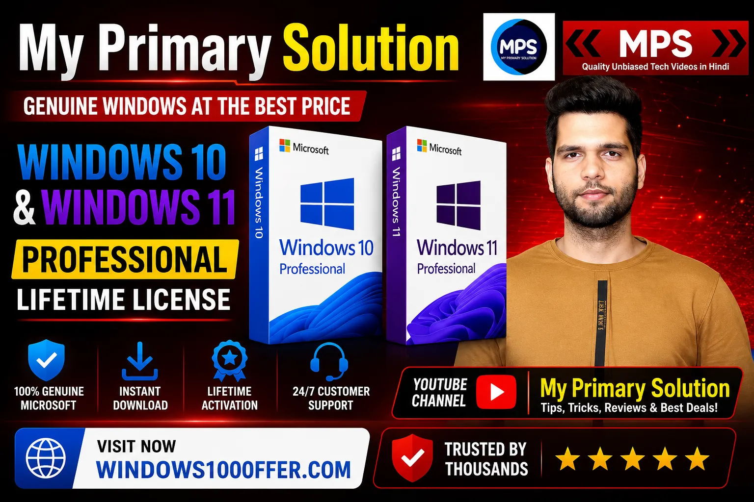 My Primary Solution with Windows10offer.com