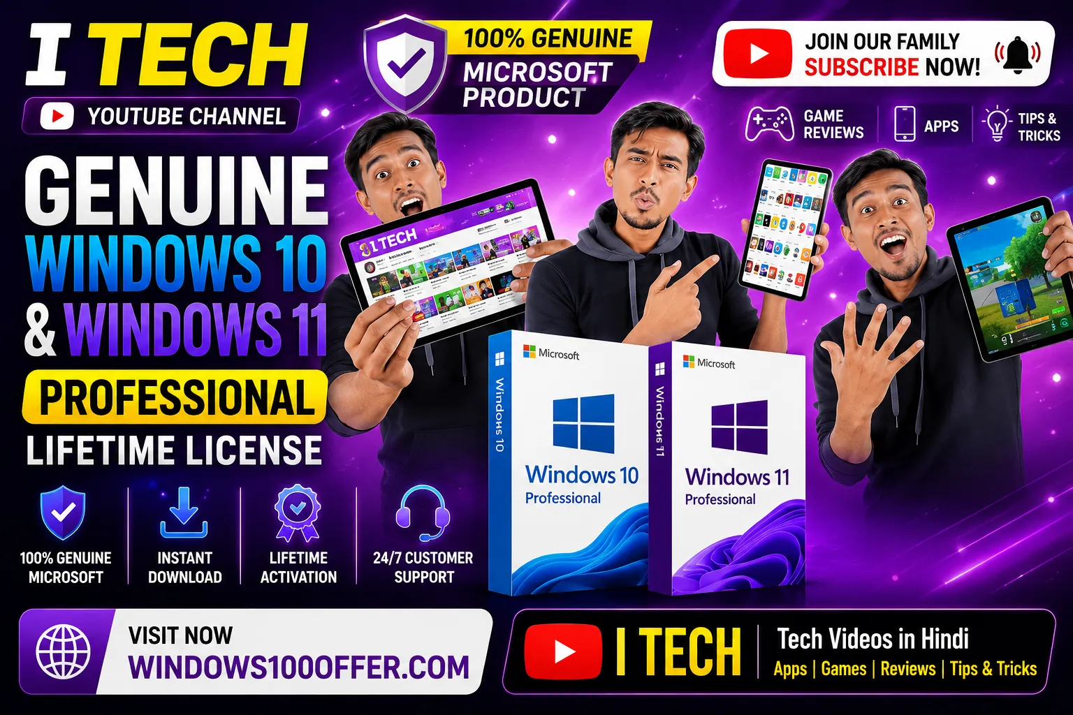 I TECH with Windows10offer.com